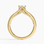 Icon Diamond Ring (1/3 ct. tw.) Yellow Gold 18k Marquise Engagement Ring