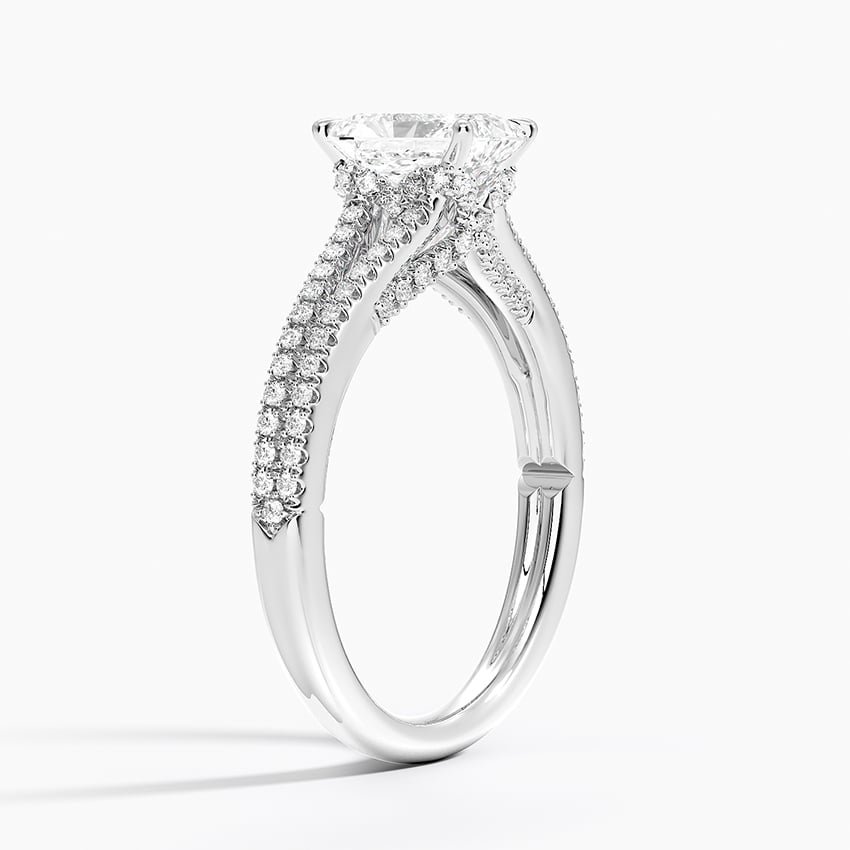 Icon Diamond Ring (1/3 ct. tw.) Platinum Radiant Engagement Ring