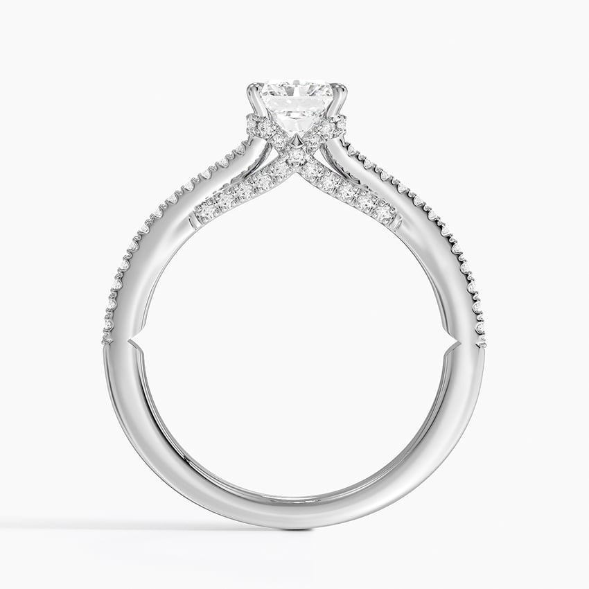 Icon Diamond Ring (1/3 ct. tw.) Platinum Radiant Engagement Ring