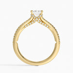 Icon Diamond Ring (1/3 ct. tw.) Yellow Gold 18k Radiant Engagement Ring