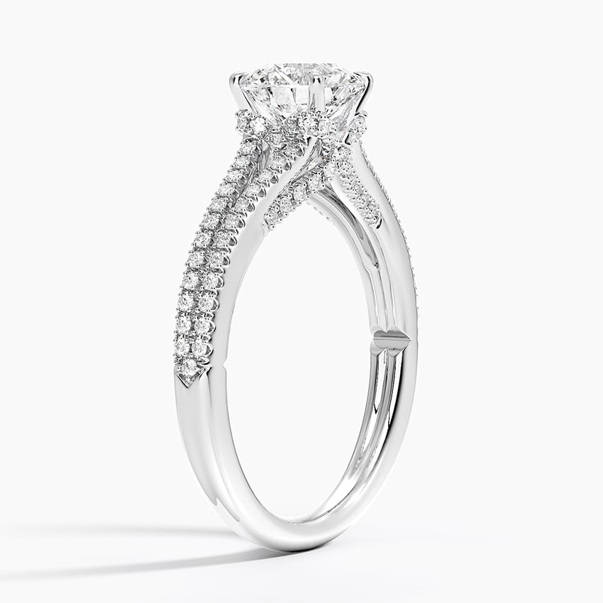 Icon Diamond Ring (1/3 ct. tw.) Platinum Round Engagement Ring