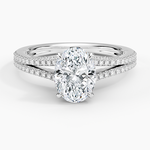 Icon Diamond Ring (1/3 ct. tw.) Platinum Oval Engagement Ring