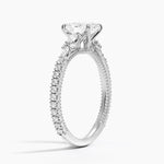 Primrose Diamond Ring Platinum Oval Engagement Ring