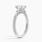 Primrose Diamond Ring Platinum Pear Engagement Ring