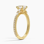 Primrose Diamond Ring Yellow Gold 18k Pear Engagement Ring