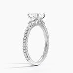Primrose Diamond Ring Platinum Princess Engagement Ring