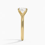 Reverie Solitaire Ring Yellow Gold 18k Oval Engagement Ring