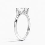 Reverie Solitaire Ring Platinum Radiant Engagement Ring