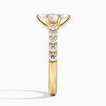 Anthology Half Coverage Diamond Ring (1/2 ct. tw.) Yellow Gold 18k Marquise Engagement Ring