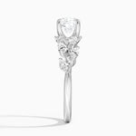 Amaranta Diamond Ring (1/2 ct. tw.) Platinum Cushion Engagement Ring
