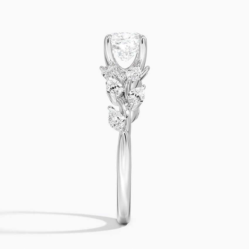 Amaranta Diamond Ring (1/2 ct. tw.) Platinum Cushion Engagement Ring