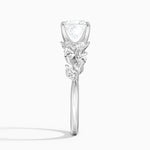 Amaranta Diamond Ring (1/2 ct. tw.) Platinum Princess Engagement Ring