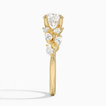 Amaranta Diamond Ring (1/2 ct. tw.) Yellow Gold 18k Round Engagement Ring
