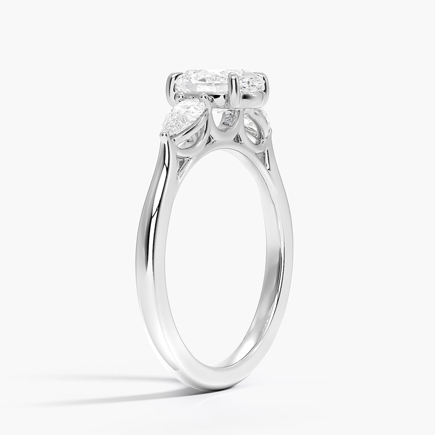 Opera Perfect Fit Diamond Ring Platinum Oval Engagement Ring