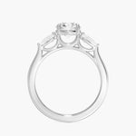 Opera Perfect Fit Diamond Ring Platinum Round Engagement Ring