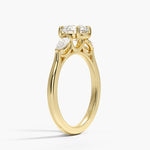 Opera Perfect Fit Diamond Ring Yellow Gold 18k Round Engagement Ring