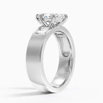 Peyton 5mm Channel-Set Diamond Ring Platinum Marquise Engagement Ring