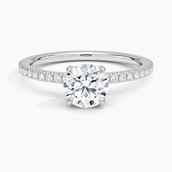 Viviana Three-Quarter Coverage Diamond Engagement Ring