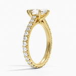 Sienna Eternity Diamond Ring Yellow Gold 18k Marquise Engagement Ring