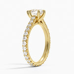 Sienna Eternity Diamond Ring Yellow Gold 18k Pear Engagement Ring