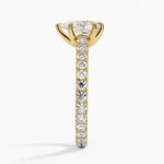 Sienna Eternity Diamond Ring Yellow Gold 18k Pear Engagement Ring