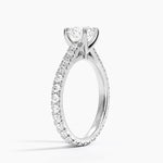 Sienna Eternity Diamond Ring Platinum Round Engagement Ring