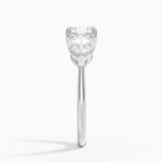 Luxe Opera Three Stone Diamond Ring (1 1/3 ct. tw.) Platinum Asscher Engagement Ring