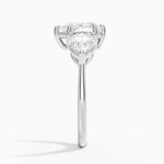Luxe Opera Three Stone Diamond Ring (1 1/3 ct. tw.) Platinum Pear Engagement Ring