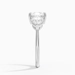 Luxe Opera Three Stone Diamond Ring (1 1/3 ct. tw.) Platinum Radiant Engagement Ring