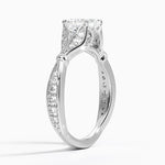 Zinnia Diamond Ring (1/3 ct. tw.) Platinum Asscher Engagement Ring