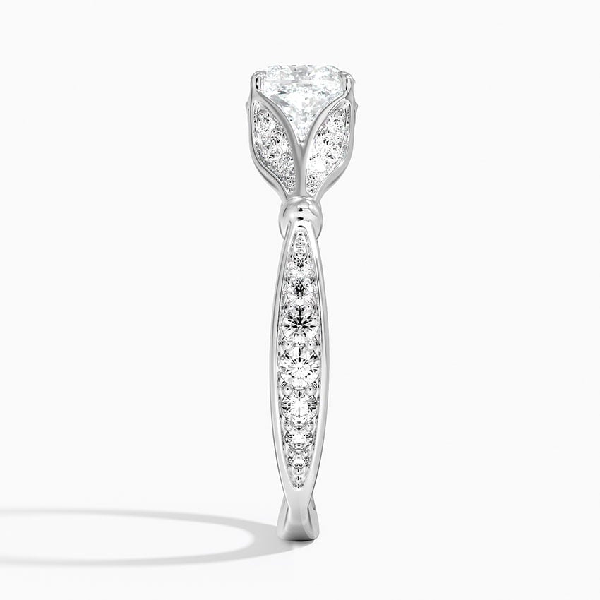 Zinnia Diamond Ring (1/3 ct. tw.) Platinum Cushion Engagement Ring