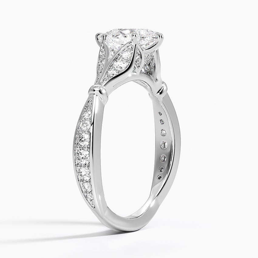 Zinnia Diamond Ring (1/3 ct. tw.) Platinum Pear Engagement Ring