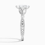 Zinnia Diamond Ring (1/3 ct. tw.) Platinum Pear Engagement Ring