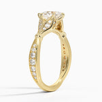 Zinnia Diamond Ring (1/3 ct. tw.) Yellow Gold 18k Pear Engagement Ring