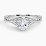 Zinnia Diamond Ring (1/3 ct. tw.) Platinum Pear Engagement Ring