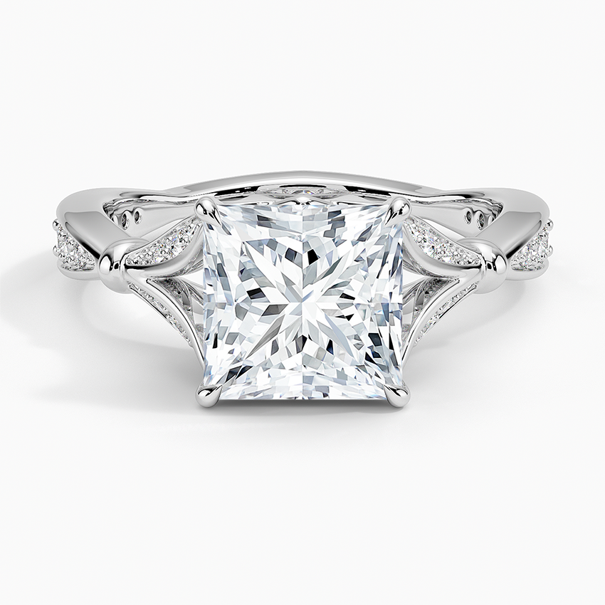 Zinnia Diamond Ring (1/3 ct. tw.) Platinum Princess Engagement Ring