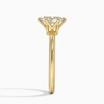 Esme 1.8mm Ring Yellow Gold 18k Oval Engagement Ring