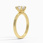 Esme 1.8mm Ring Yellow Gold 18k Princess Engagement Ring