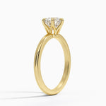 Esme 1.8mm Ring Yellow Gold 18k Round Engagement Ring