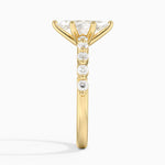 Marseille Half Coverage Diamond Ring (1/4 ct. tw.) Yellow Gold 18k Marquise Engagement Ring