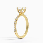 Sonora Perfect Fit Diamond Ring (1/3 ct. tw.) Yellow Gold 18k Asscher Engagement Ring