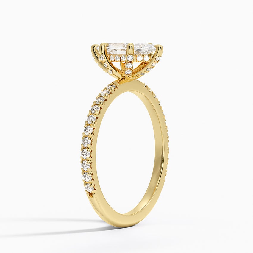Sonora Perfect Fit Diamond Ring (1/3 ct. tw.) Yellow Gold 18k Marquise Engagement Ring