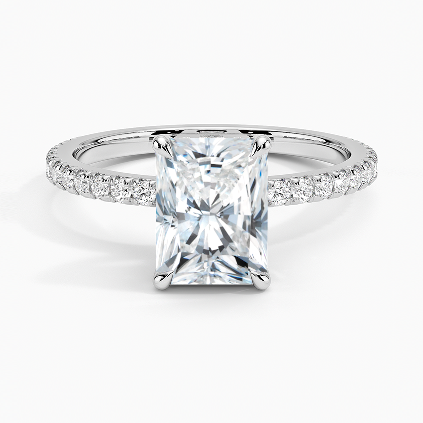 Sonora Perfect Fit Diamond Ring (1/3 ct. tw.) Platinum Radiant Engagement Ring