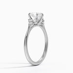 Luxe Melody Diamond Ring (1/5 ct. tw.) Platinum Heart Engagement Ring