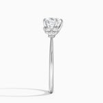 Luxe Melody Diamond Ring (1/5 ct. tw.) Platinum Heart Engagement Ring