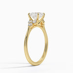 Luxe Melody Diamond Ring (1/5 ct. tw.) Yellow Gold 18k Princess Engagement Ring