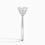 Luxe Melody Diamond Ring (1/5 ct. tw.) Platinum Radiant Engagement Ring