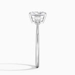 Aria Three Stone Diamond Ring (1/10 ct. tw.) Platinum Radiant Engagement Ring