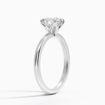 Elodie 1.8mm Solitaire Ring Platinum Round Engagement Ring