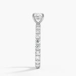 Perfect Fit Eternity Diamond Ring (1 1/3 ct. tw.) Platinum Cushion Engagement Ring